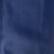 Tissu Organza pour broderie perlée de Lunéville et confection de vêtements Marine x10cm