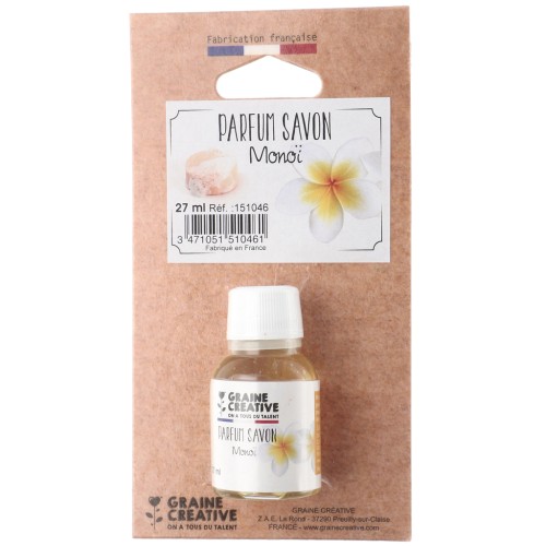 Parfum pour bombe de bain - savon - Senteur Monoï x27ml