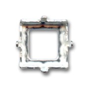 Serti griffe pour cabochon PureCrystal 4447 8 mm argenté|raw }}