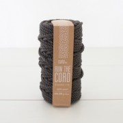 Cordon pour macramé - Kesi Art - 6 mm Charbonneux (n°01) x 30 m