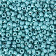 Preciosa Perles rocailles 11/0 2 mm - Aigue Lustré Vert x20g