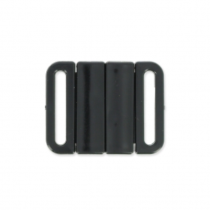 Attache Maillot de bain 25 mm Noir x1