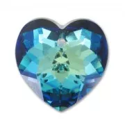 Crystal - Coeur PureCrystal 6215 18 mm Crystal Bermuda Blue x1 Coeur PureCrystal 6215 18 mm Crystal Bermuda Blue x1
