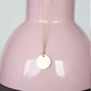 Sequins en métal diamanté rond 15 mm Argenté x5