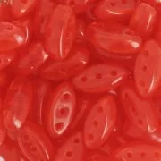 Perles en verre tchèque 3 trous Cali Beads 3x8mm Dark Hyacinth Opal x30