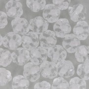 Perles en verre tchèque Fizgig - Fleurs Vintage 6 mm Crystal x30|raw }}