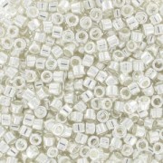 Miyuki Delica 11/0 DB0551 - Bright Sterling Silver Plated paquet de 50g