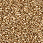 Rocaille Miyuki 11/0 1052 - Galvanized Gold paquet de 100g