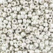 Rocaille Miyuki 15/0 1051 - Galvanized Silver paquet de 100g
