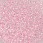 Rocaille Toho Demi Round 11/0 TO11RDR0780 - Crystal AB Bubble Gum Lined x5g