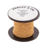 Fil de cuivre 0.315 mm Gold x 70 m