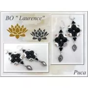 Perles en verre Tinos® par Puca® 4x10 mm Dark Bronze x10g