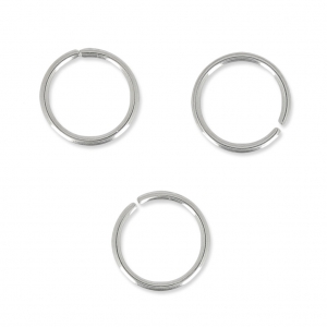 Anneaux ouverts 8 x 0,8 mm en Acier inox x25