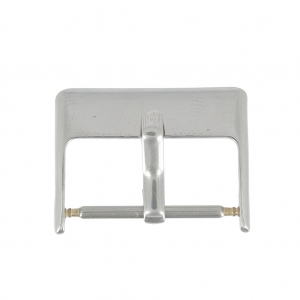 Fermoir boucle à griffe rctangle arrondi pour montre / ceinture en Acier inox 20mm