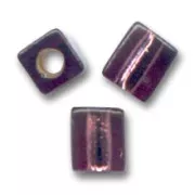 Cubes Miyuki 4 mm SB4-2432 - Dark Smoky Amethyst SL x10g