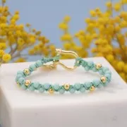 Perles rondes Fabrication Européenne 4 mm - Doré à l'or fin x20