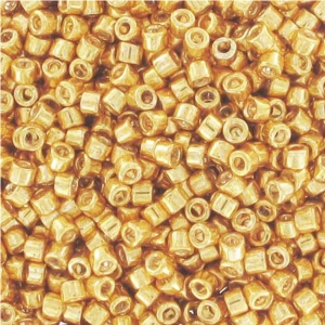 Miyuki Delica 11/0 DB0410 - Galvanized Yellow Gold paquet de 100g