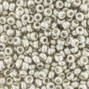 Rocaille Miyuki Duracoat 11/0 4201 - Galvanized Silver paquet de 100g