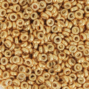 Spacer Miyuki 2.2 mm SPR2-4202- Duracoat Galvanized Gold x10g