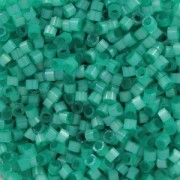 Miyuki Delica 11/0 DB1813 - Dyed Aqua Green Silk Satin x8g
