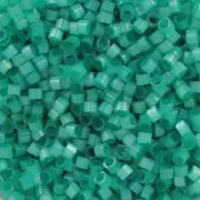 Miyuki Delica 11/0 DB1813 - Dyed Aqua Green Silk Satin x8g