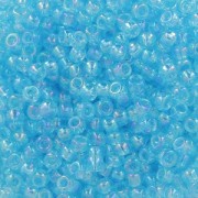 Rocaille Toho 11/0 TO11R163 - Transparent Rainbow Aquamarine x8g|raw }}