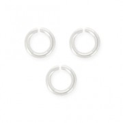 Anneaux ouverts 3x0.6 mm en Argent 925 x50|raw }}