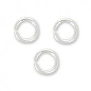 Anneaux ouverts 3x0.5 mm en Argent 925 x50|raw }}