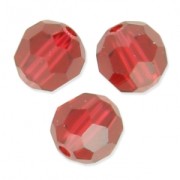 Perles rondes  PureCrystal 5000 4 mm Scarlet x20|raw }}