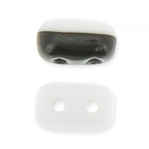 Rullas Duet 3x5 mm Bicolore Black/Opaque White 10g