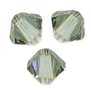 Toupies en cristal PureCrystal 5328 4 mm Black Diamond Shimmer x50