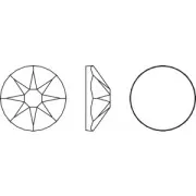 Strass à coller en cristal PureCrystal 4 mm Scarlet x36