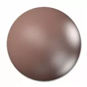 Cabochon Nacré PureCrystal 5817 8 mm Velvet Brown Pearl x1