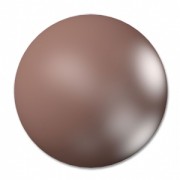 Cabochon Nacré PureCrystal 5817 6 mm Velvet Brown Pearl x1