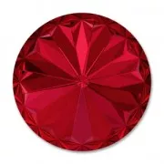 Cabochon PureCrystal 1122 Rivoli 12 mm Scarlet x1