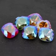 Cabochon PureCrystal 4470 12 mm Black Diamond Shimmer x1