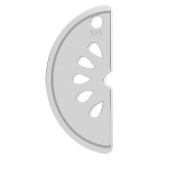 Breloque Pastèque 14 x 6.5 mm en Argent 925 x1|raw }}