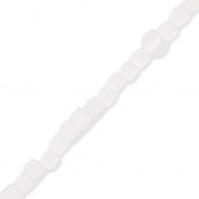 Cubes en verre 2.7 mm Alabaster x46 cm