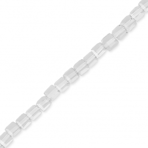 Cubes en verre 2.5 mm Crystal x40 cm