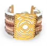 Cubes en verre 2.5 mm Crystal x40 cm