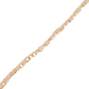 Cubes en verre 2.5 mm - Crystal Gold Bronze Luster x43cm|raw }}