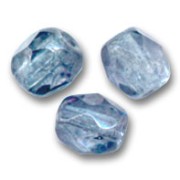 Facettes 3 mm Crystal Baby Blue Luster x50