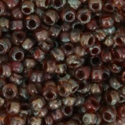 Rocaille Miyuki 8/0 4505 - Light Smoky Topaz Picasso x8g|raw }}