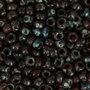 Rocaille Miyuki 8/0 4503 - Flame Red Picasso x8g