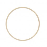 Cercle en bois de hêtre pour attrape rêve et décoration 20 cm x1|raw }}