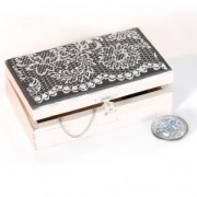 Silk Screen Graine Créative pour Pâte polymère 114x153mm - Motif Dentelle