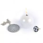 Poudre à effet métallique - argenté x 8g