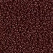 Rocaille Miyuki 15/0 409 - Opaque Chocolate x8g