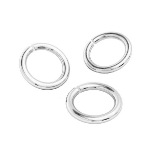 Anneaux ouverts 3x0.7 mm - Argent 925 x25