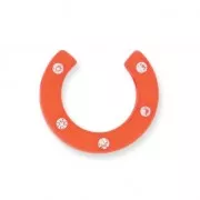 Demi-Lune Strass Polaris 22 mm Hyacinth x1